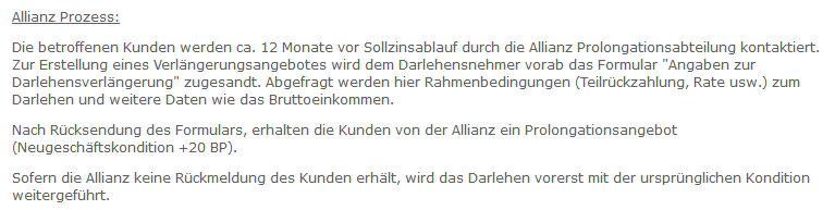 Prolongationsangebote teurer als für neue Kunden