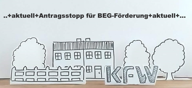 KfW Antragsstopp für BEG Foerderung